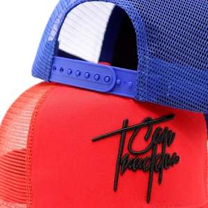 Gorra de camionero personalizada, gorra de béisbol de malla, gorra snapback con logo bordado, gorra deportiva ajustable, fabricante OEM ODM - Product Image 3