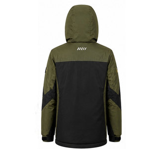 เสื้อโค้ทพาร์ก้าสำหรับผู้ชายแบบหนาพิเศษสำหรับฤดูหนาว พร้อมผ้าที่ระบายอากาศได้ดี ป้องกันความหนาวเย็น ปรับขนาดเอวได้ และกระเป๋าอเนกประสงค์ - Product Image 2