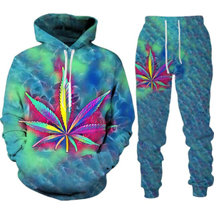 Survêtement à capuche imprimé par sublimation pour hommes, tendance du moment, entièrement personnalisé, léger, respirant, écologique et confortable - Product Image 1