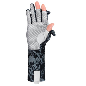 New Design Unisex Fishing <b>Gloves</b> with Non-Slip Hook Loop Closure Polyester Material Custom Brand Logo Design for All Seasons - Product Image 2