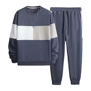 Ensembles de survêtements personnalisés imprimés, en molleton uni, 100% respirants et confortables pour la gym et le fitness, parfaits pour l'hiver - Product Image 1