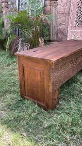 Elegant Modern Wooden <b>Console</b> <b>Table</b> with <b>Storage</b> Drawers for Home Decor Entryway Lobby Living Room or Dining Villa Use - Product Image 4