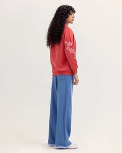 Sudadera Informal para Mujer, Color Sólido, 300 Gramos, Tejida, 100% Algodón, MOQ Bajo, Venta al Por Mayor, Mejor Calidad - Product Image 4