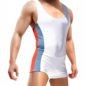 Custom Wrestling <b>Singlets</b> for Men Professional Wrestling Uniforms Compression Fit Athletic Sports Teamwear - Product Image 1