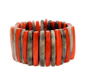 Nuevas Pulseras de Resina con Diseño Único de Flores, Rayas Blancas y Negras, Acrílicas, Hechas a Mano, Unisex, Joyería Moderna para Fiestas, para Mujer - Product Image 3