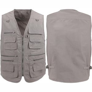 Gilet de travail décontracté en toile de coton respirant pour homme, multi-poches, durable, de sécurité, fabriqué au Pakistan - Product Image 1