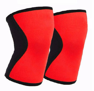 Manchon de compression pour genou en néoprène respirant 7 mm pour haltérophilie et powerlifting, unisexe - Product Image 2