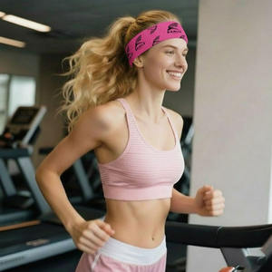 Bandeaux de spa personnalisés et tendance en polaire corail, extra épais et doux, séchage rapide, brodés, pour maquillage - Product Image 5