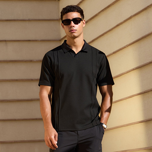 Light Portable Polo <b>Shirts</b> Solid Basic Style for Youth Campus Life and Weekend Social Activities - Product Image 5