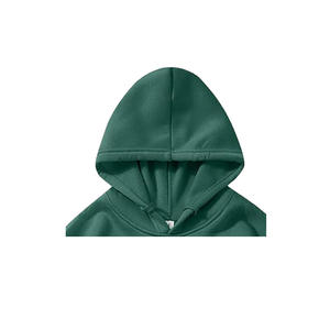 ชุดเดรสสเวตเชิ้ตผ้าฟลีซโพลีเอสเตอร์/คอตตอนสำหรับผู้หญิง สวมใส่ได้ทั้งฤดูใบไม้ผลิและฤดูหนาว ทรงโอเวอร์ไซส์ มีฮู้ด ระบายอากาศได้ดี กันลม - Product Image 4