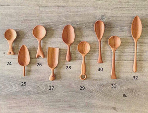 Vietnam Factory Supply Wooden Spoon Small Handle 5cm Natural <b>Kitchen</b> Utensil Bulk Export Supplier - Product Image 3