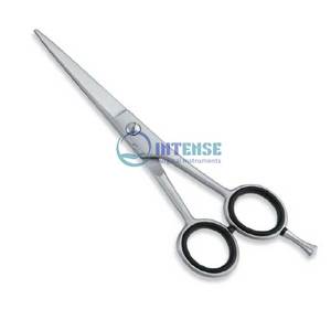 Tijeras de peluquero con logotipo personalizado, tijeras de peluquero de lujo negras mate de 6,5 pulgadas, tijeras de peluquero de acero de alto carbono ultraafiladas para hombres y mujeres - Product Image 6