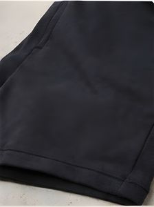 Pantalones Cortos de Verano para Hombre, 240 GSM, Premium, 100% Algodón, Tejido de Rizo Transpirable, Estilo Casual, Color Liso, Fabricante - Product Image 5