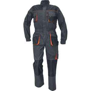 Combinaison ignifuge réfléchissante en polyester taille S, combinaison de mécanicien, combinaison respirante, combinaison de sécurité pour homme, uniforme de travail - Product Image 3