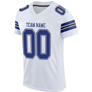 Camisetas de Fútbol Americano Totalmente Personalizadas, Camiseta de Fanático Estadounidense para Adultos/Club Juvenil, 100% Poliéster, Camiseta de Fanático del Fútbol Americano - Product Image 2