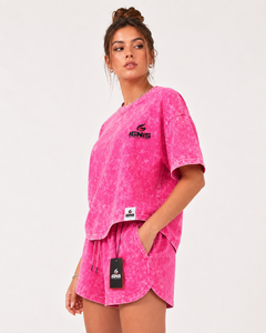 Ensembles d'été pour femmes, tenue tendance en deux pièces assorties avec un haut respirant et un short pour un usage quotidien décontracté et les vacances - Product Image 2