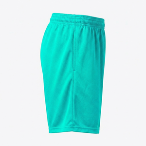 Shorts d'entraînement couleur unie, taille élastique, séchage rapide, logo imprimé par transfert thermique, équipement de performance pour l'entraînement - Product Image 5