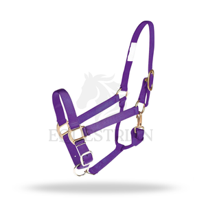 Harnais de cheval en nylon réglable avec boucle en métal, harnais équestre durable - Product Image 4