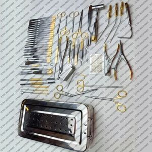 Ensemble avancé de 53 instruments manuels en acier inoxydable pour rhinoplastie et chirurgie plastique du nez, certifié CE - Product Image 5