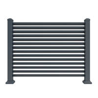 Panneau de clôture décoratif en alliage d'aluminium FRAVI Premium FR-AF Série 6000 avec découpe CNC et revêtement en poudre