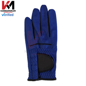 Soft Feel Cabretta Leather Golf <b>Gloves</b> Custom Logo OEM Professional High-Grip Anti-Slip Golf Training Gear Wholesale Factory - Product Image 2