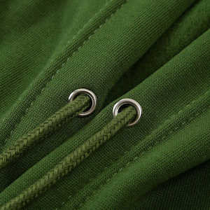 Ensemble jogging pour homme, couleur vert olive |   Survêtement en molleton de coton épais |   Ensemble sweat-shirt à capuche et jogging personnalisé - Product Image 3