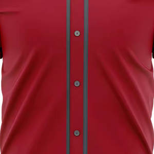 Maillot de baseball personnalisé avec logo, léger, en matériau durable, qualité supérieure, prix abordable - Product Image 2