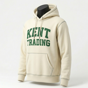 Sudadera con Capucha Informal de Felpa 100% Algodón, Transpirable y Gruesa, para Hombre y Mujer, 350 Gramos, Más de 40 Colores y Tallas, Logotipo Personalizado, OEM, ODM - Product Image 4