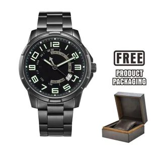 [Boxset] Factory Supply New Promotion Selling Products Unisex Wrist Watch Quartz For Men ODM OEM