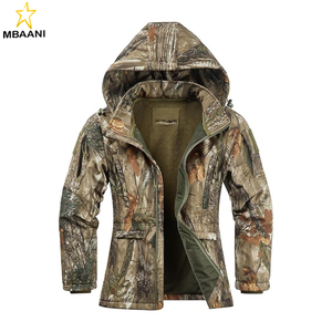 Ropa de Caza para Mujer, Chaqueta de Caza de Camuflaje Resistente al Agua Ultra Silenciosa para Caza de Patos, Aves Acuáticas y Ciervos - Product Image 1
