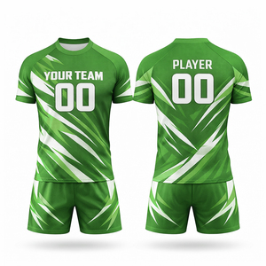 <b>Polyester</b> Sportswear Custom High Quality New Design Team Sport Club Short Sleeve Quick Dry Sublimated Printing Jerseys - Product Image 4