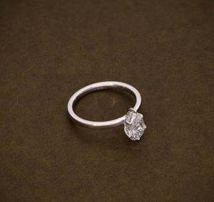 Anillo de Plata de Ley 925 con Corte de Pera Vintage, Certificado por IGI, Anillo de Boda Clásico, Regalo de Aniversario, Proveedor Mayorista - Product Image 2