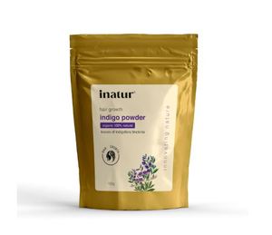 Poudre d'indigo naturelle pour cheveux – Coloration capillaire végétale bio et naturelle – Teinture capillaire sans produits chimiques – Contrôle des pellicules - Product Image 1