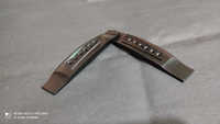 Bridge Gitar Kayu Ebony India Berkualitas Tinggi MA International dengan Senar Rosewood dan Finishing Hitam