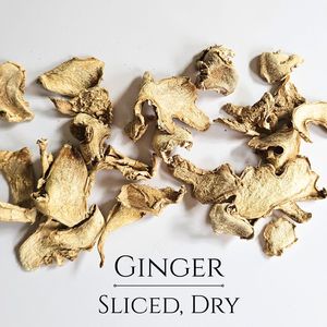 Gingembre Séché Bio de Haute Qualité en Tranches, Thé Herbal en Vrac, Flocons de Gingembre Naturel Déshydraté, Thé de Cuisine Expad Vietnam - Product Image 1