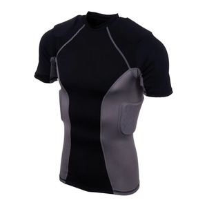 Elite American Football <b>Padded</b> Compression Top Quick Dry Athletic Shirts for Practice and <b>Game</b> Day Use Football <b>Padded</b> Jerseys - Product Image 3