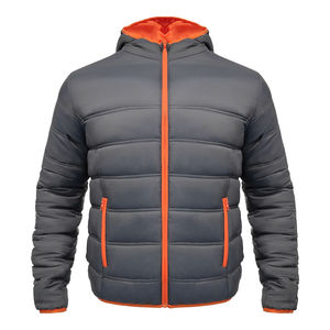 Fully Customized Men's <b>Waterproof</b> Canvas Puffer <b>Jackets</b> Polyester Wadding Filled <b>Winter</b> DDP Shipping - Product Image 5