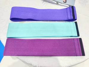 1 pièce Bandes de résistance pour les hanches en polyester et latex, pour l'entraînement des jambes et des fessiers - Product Image 5