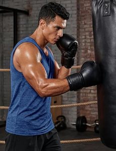 <b>Mens</b> Knitted 100% Cotton V-neck Hip Hop <b>Crop</b> Tank <b>Top</b> OEM Manufacturer | Custom Wholesale Sleeveless Fitness Gym Workout <b>Tops</b> | - Product Image 3