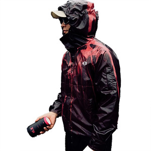 Thermochromic Streetwear Top Heat Reactive Water Reactive <b>Lightweight</b> Windbreaker Waterproof Running <b>Jacket</b> for men OEM Supplier - Product Image 2