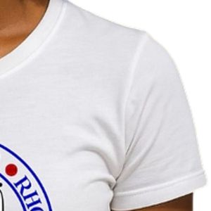Camiseta Personalizada para Mujer de la Hermandad Griega Sigma Gamma Rho, con Gráfico de Letras, Manga Corta, Cuello Redondo, Informal - Product Image 4