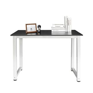 High Strength 110cm <b>Black</b> Wooden <b>Computer</b> <b>Desk</b> Decent Old Code 88019070 - Product Image 1