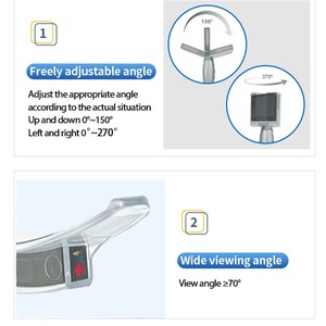 Ensemble de <span class=keywords><strong>laryngoscope</strong></span> vidéo à lame jetable portable avec caméra Sensorendo S-VL-01, modèle écran tactile 3,5'', électrique, certifié CE - Product Image 5