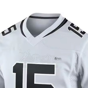 Camiseta de Fútbol Americano Personalizada, Uniforme de Equipo, 100% Poliéster, para Hombre - Product Image 4