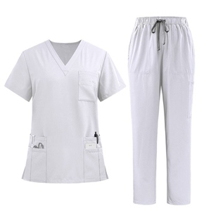 Vente en gros Séchage rapide Joggers Manches courtes Gommage Costumes Infirmière Dentaire Médecin Uniformes - Product Image 6