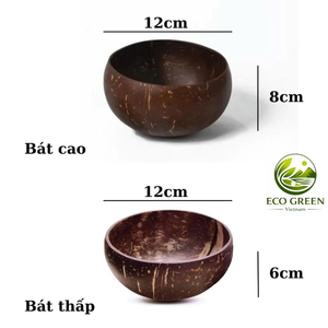 Bol en coquille de noix de coco naturelle pour smoothie, salade, dessert, nourriture saine, ustensiles de cuisine pour régime végétalien - Product Image 3
