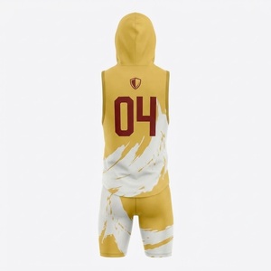 Nouvel Arrivage – Ensemble de Compression Unisexe Respirant OEM pour Uniforme de Football Américain 7v7 – Tenue de Sport 7 sur 7 - Product Image 2