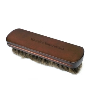 جودة عالية ديي الصف خشبية مقبض الحصان الشعر فرشاة تنظيف الأحذية لطلاء تلميع-تصنيع المعدات الأصلية التخصيص المدعومة - Product Image 5