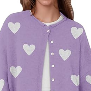 Women’s Classic Button-Up Knit <b>Cardigan</b> <b>Sweater</b> - Product Image 4