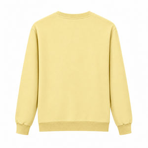 Men's <b>Light</b> <b>Blue</b> Crew Neck Pullover Sweatshirt Solid Casual <b>Long</b> <b>Sleeve</b> - Product Image 5